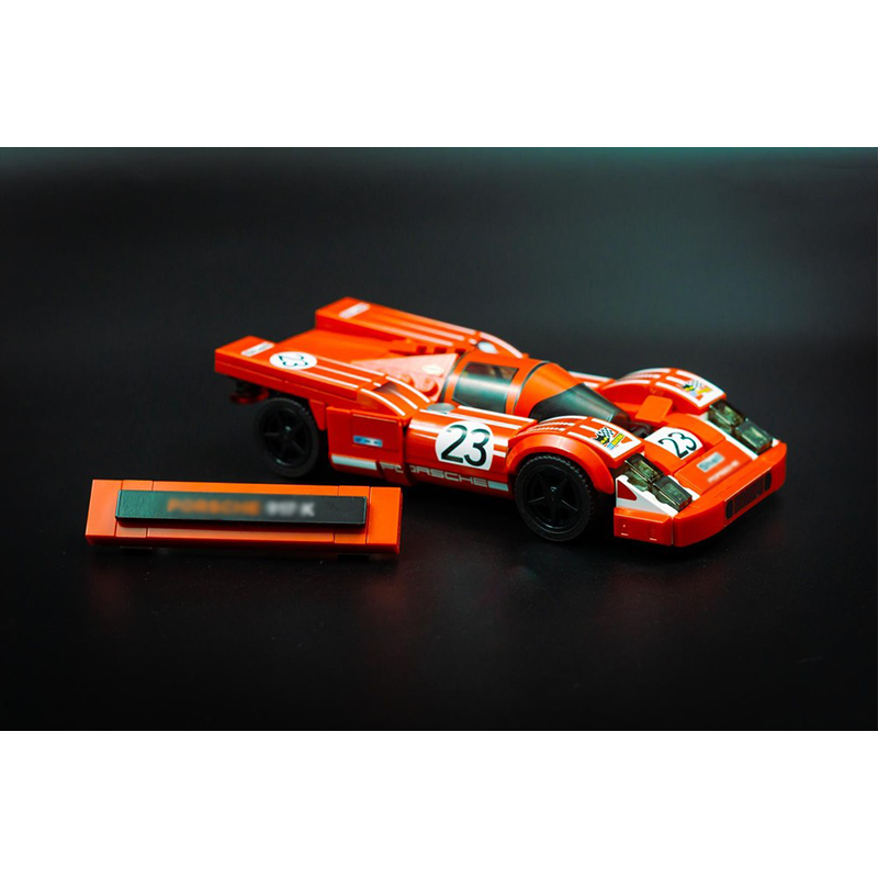 Model Kit Chemistry - 232Pcs Blok Bangunan Mobil Balap Vintage