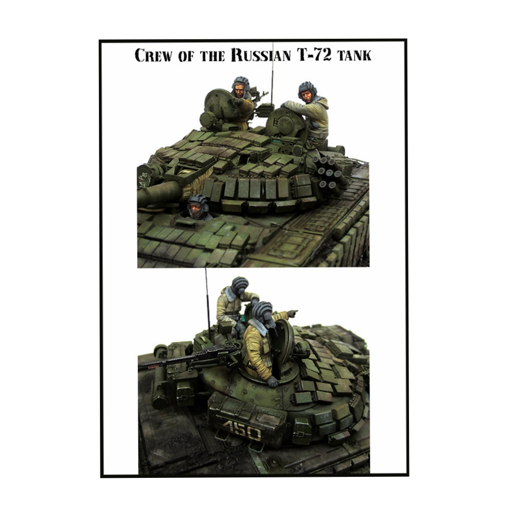 Model Kit Zza - Kit model 1:35 resin kelompok tank