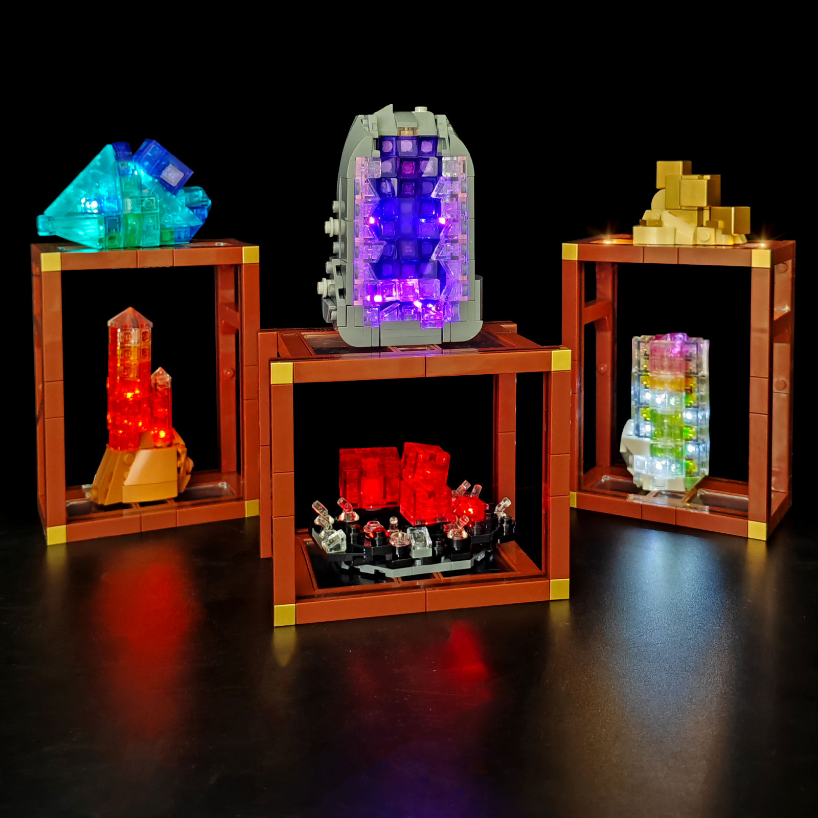 Model Kit Chemistry - Kit Pencahayaan LED LYBMTWF Kompatibel dengan