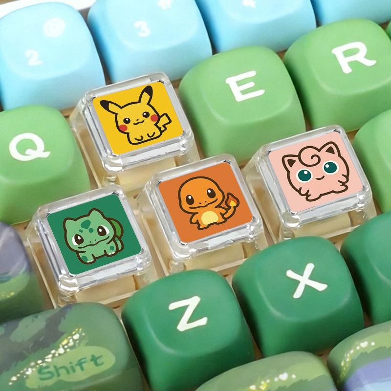 Model Kit Pokemon - Keyboard Mekanik Pokémon Cross Axle dengan