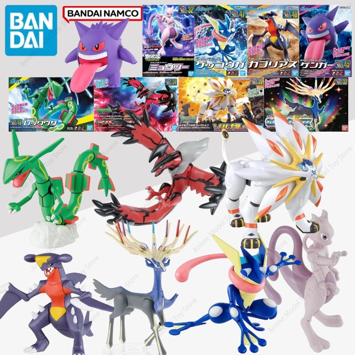 Model Kit Xerneas - Figur Asli Bandai Pokemon Evolution Garchomp