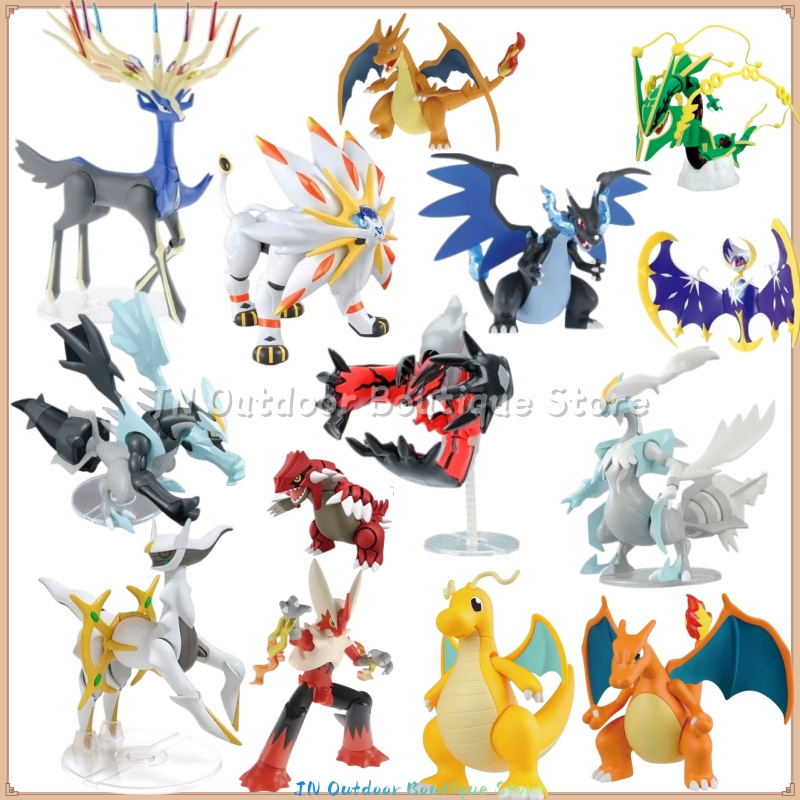 Model Kit Xerneas - Bandai Pokemon Plamo Kit Model Perakitan