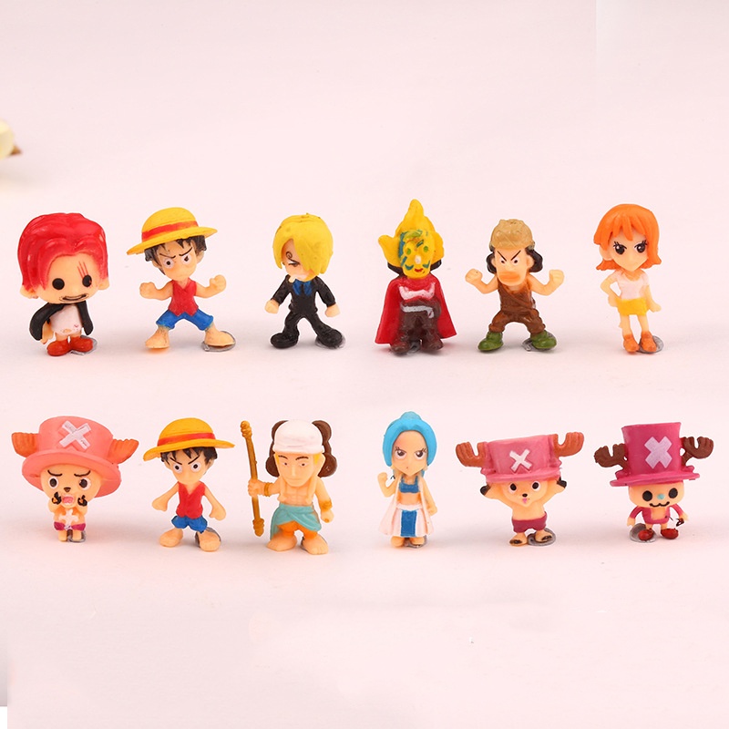 6-12 Buah/Set One Piece Monkey - Model Kit Chopper ulasan dan harga