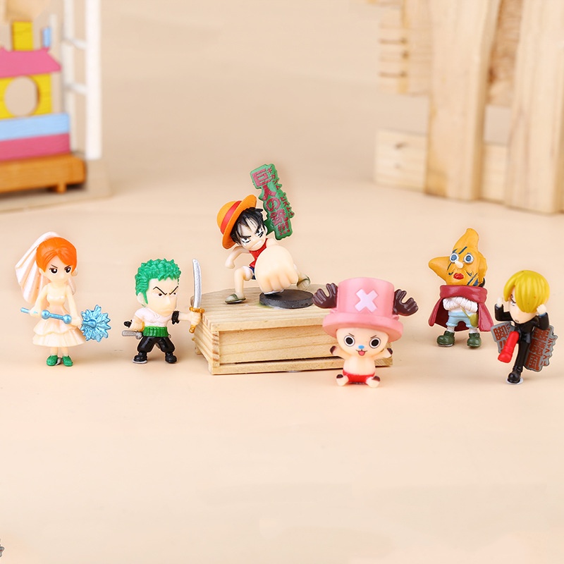 6-12 Buah/Set One Piece Monkey - Model Kit Chopper ulasan dan harga