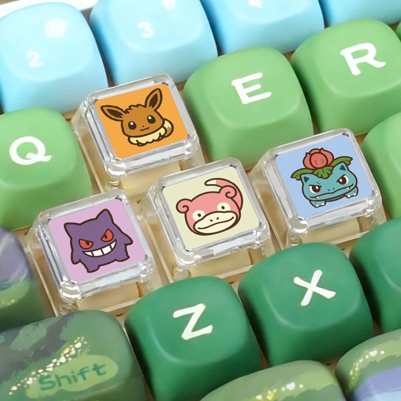 Keyboard Mekanik Pokémon Cross - Model Kit Pokemon ulasan dan harga