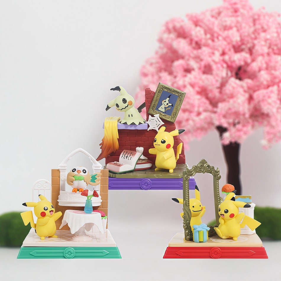 6 Buah Boneka Aksi Pok é Mon P - Model Kit Pokemon ulasan dan harga