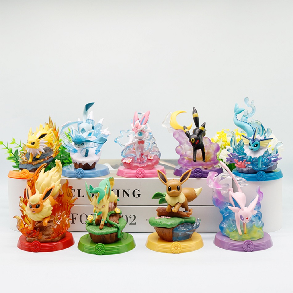 8 Gaya Boneka Aksi Pok é mon P - Model Kit Pokemon ulasan dan harga