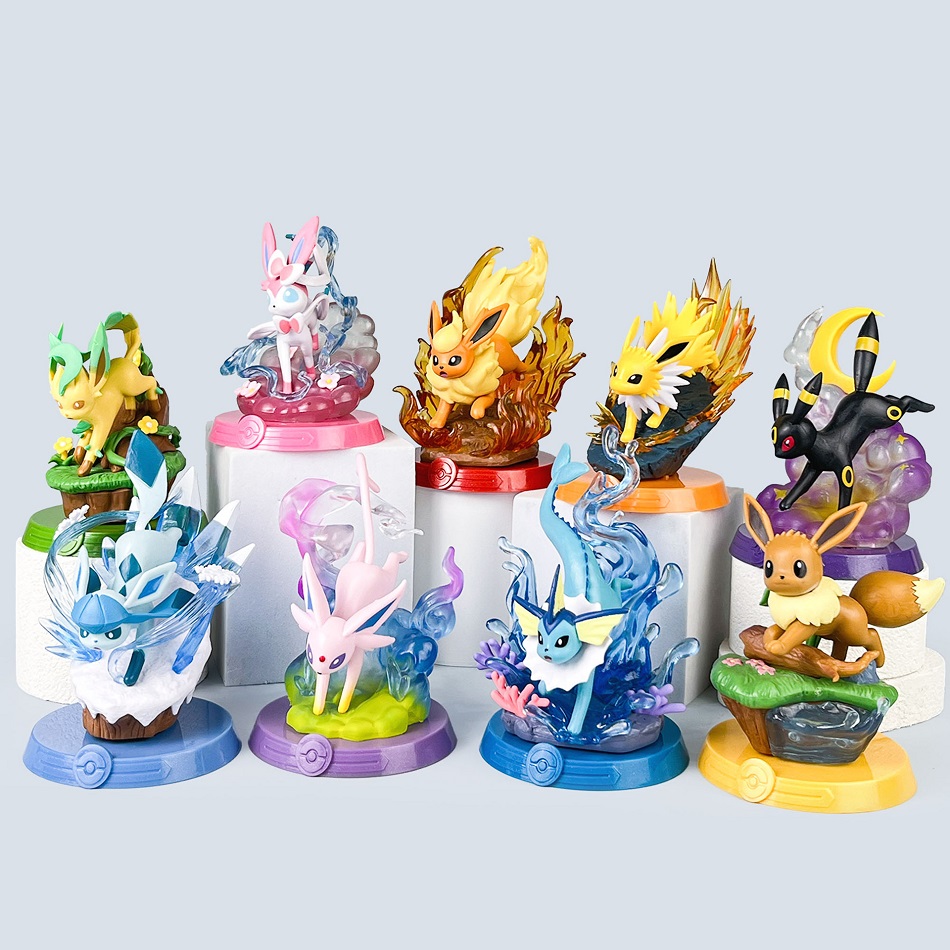 8 Gaya Boneka Aksi Pok é mon P - Model Kit Pokemon ulasan dan harga