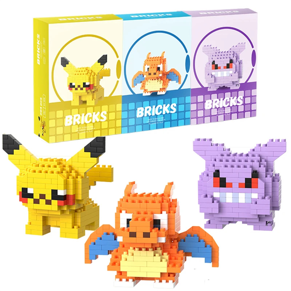 Blok Bangunan Mikro Pokemon Pi - Model Kit Pokemon ulasan dan harga