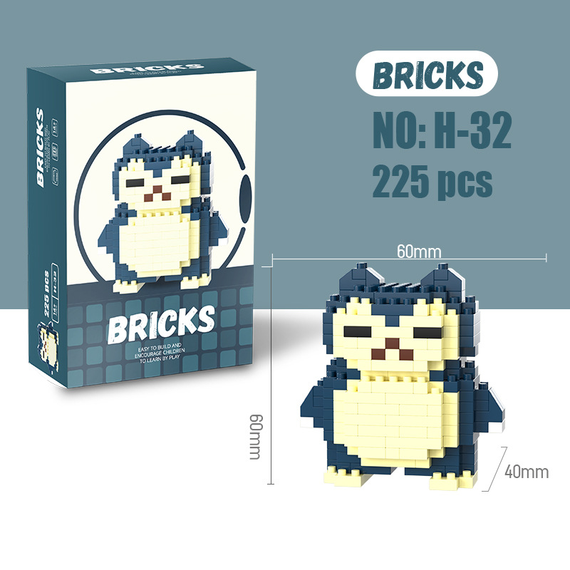 Blok Bangunan Mikro Pokemon Pi - Model Kit Pokemon ulasan dan harga