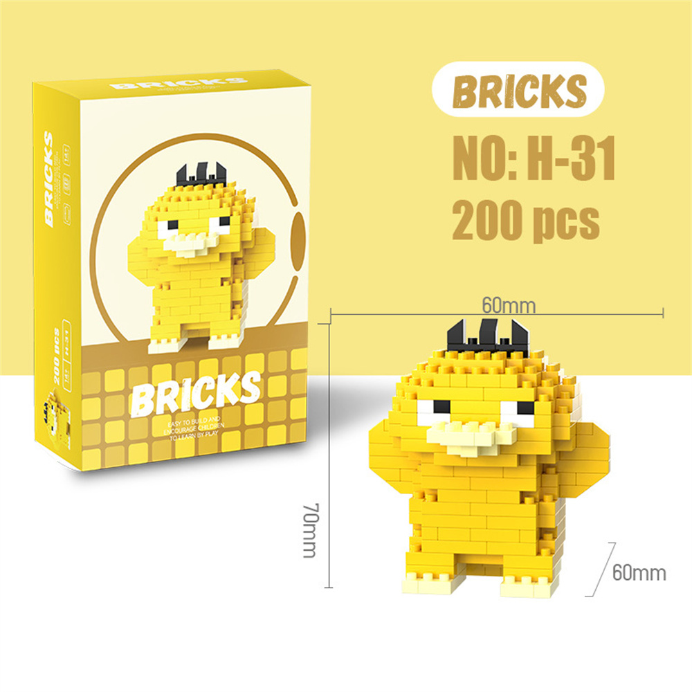 Blok Bangunan Mikro Pokemon Pi - Model Kit Pokemon ulasan dan harga