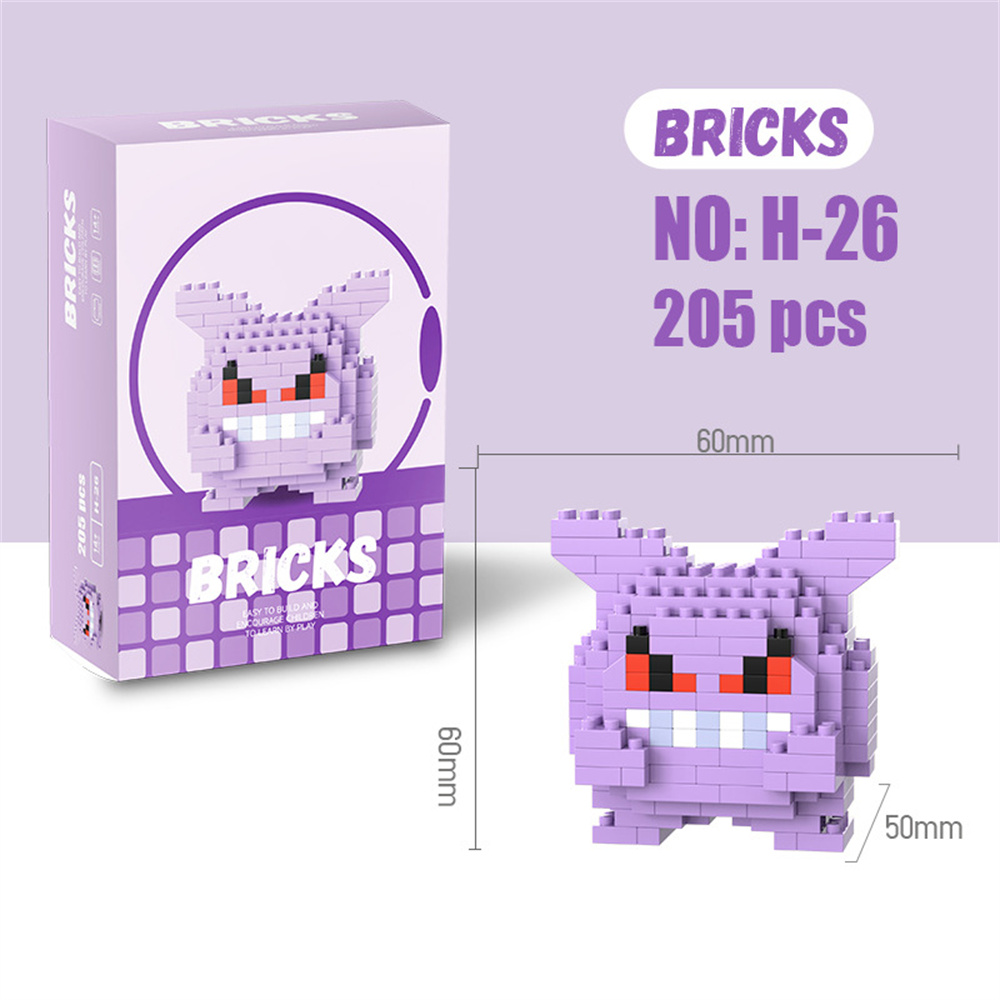 Blok Bangunan Mikro Pokemon Pi - Model Kit Pokemon ulasan dan harga