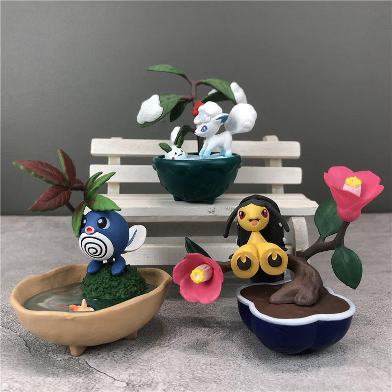 Koleksi Bonsai Pokemon ReMent  - Model Kit Pokemon ulasan dan harga