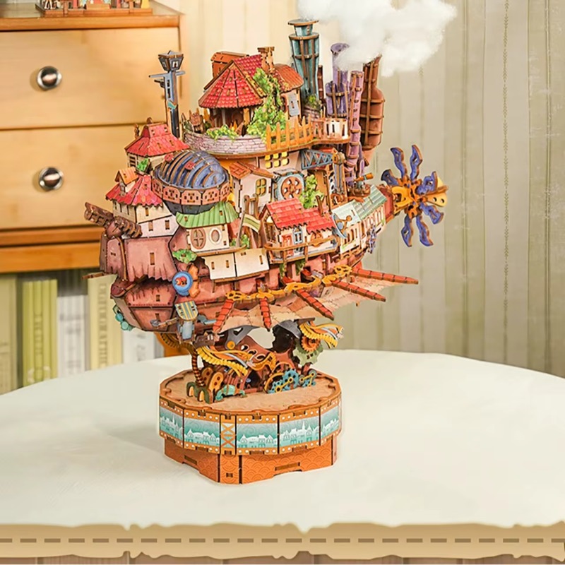 Kapal Perjalanan Asli Howl's M - Model Kit Chemistry ulasan dan harga
